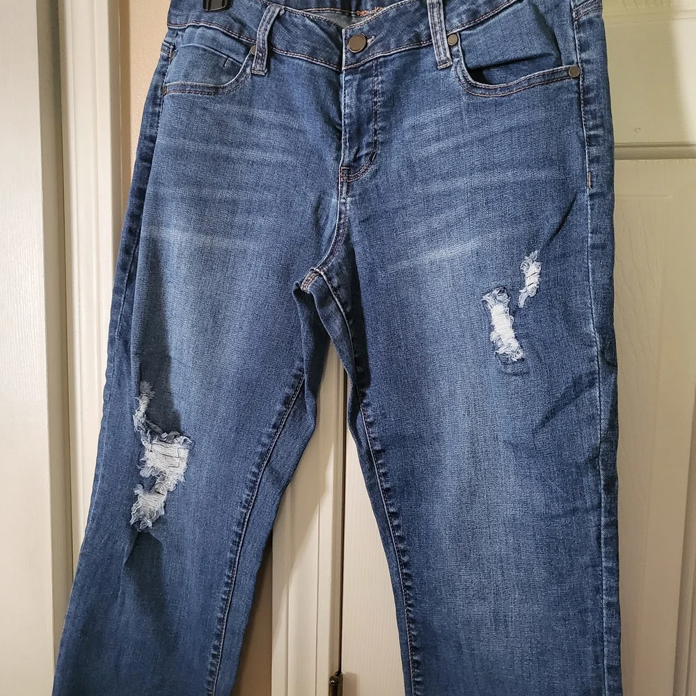 Liverpool Men's Dark Blue Relaxed Jeans - Picture 2 of 5